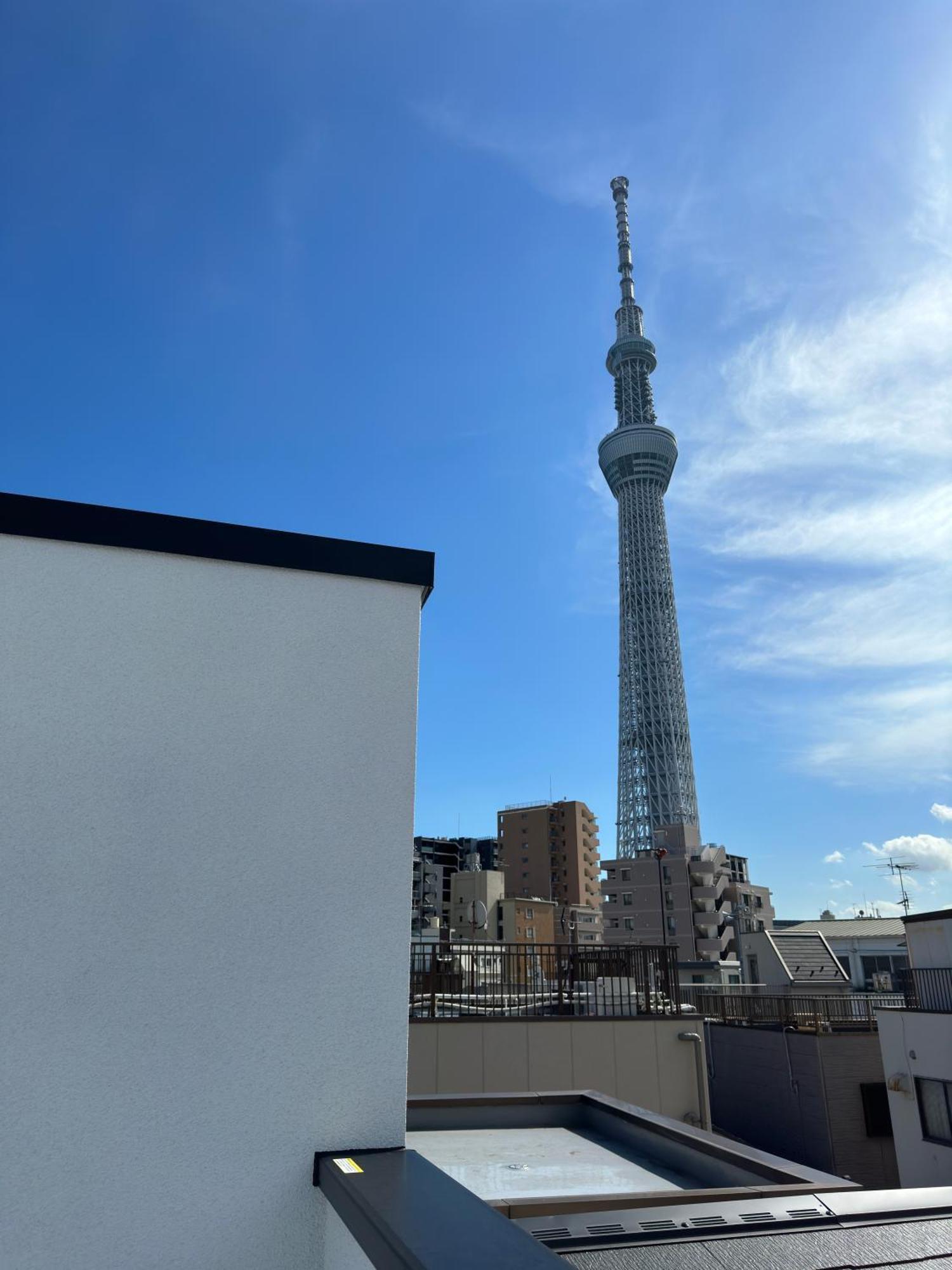 スカイツリーまで徒步約10分、清潔、快適、便利、静か、設備完備！ Villa Tokyo Bagian luar foto